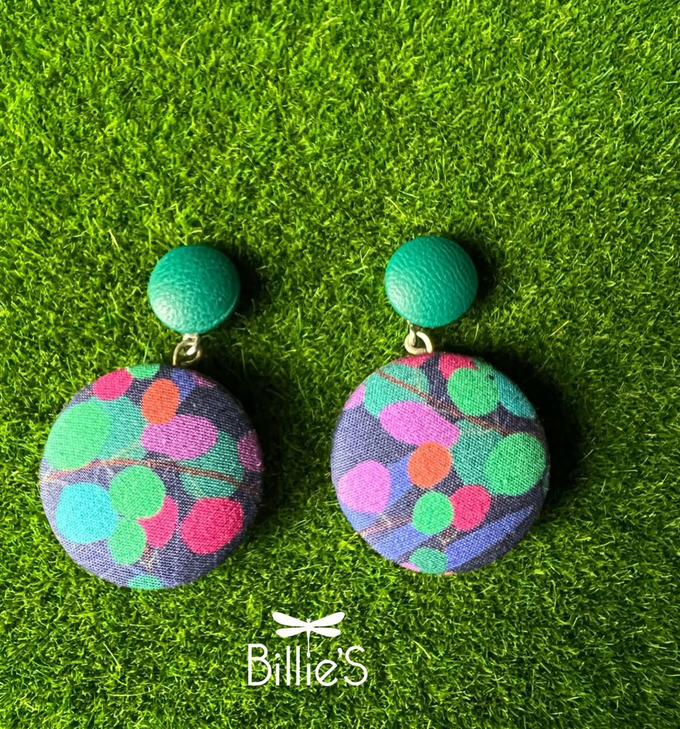 Paulette vert et confettis