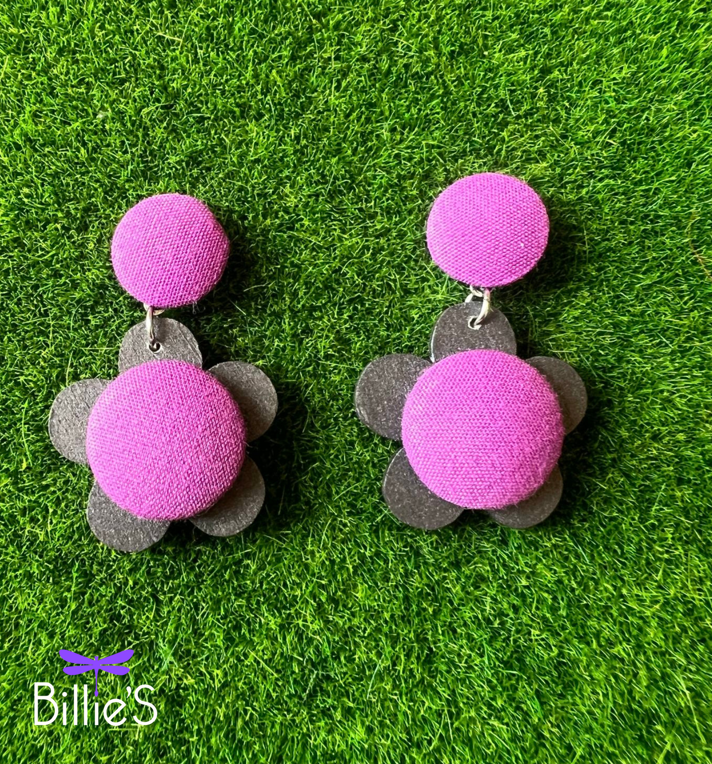 Petite Denise noir et mauve