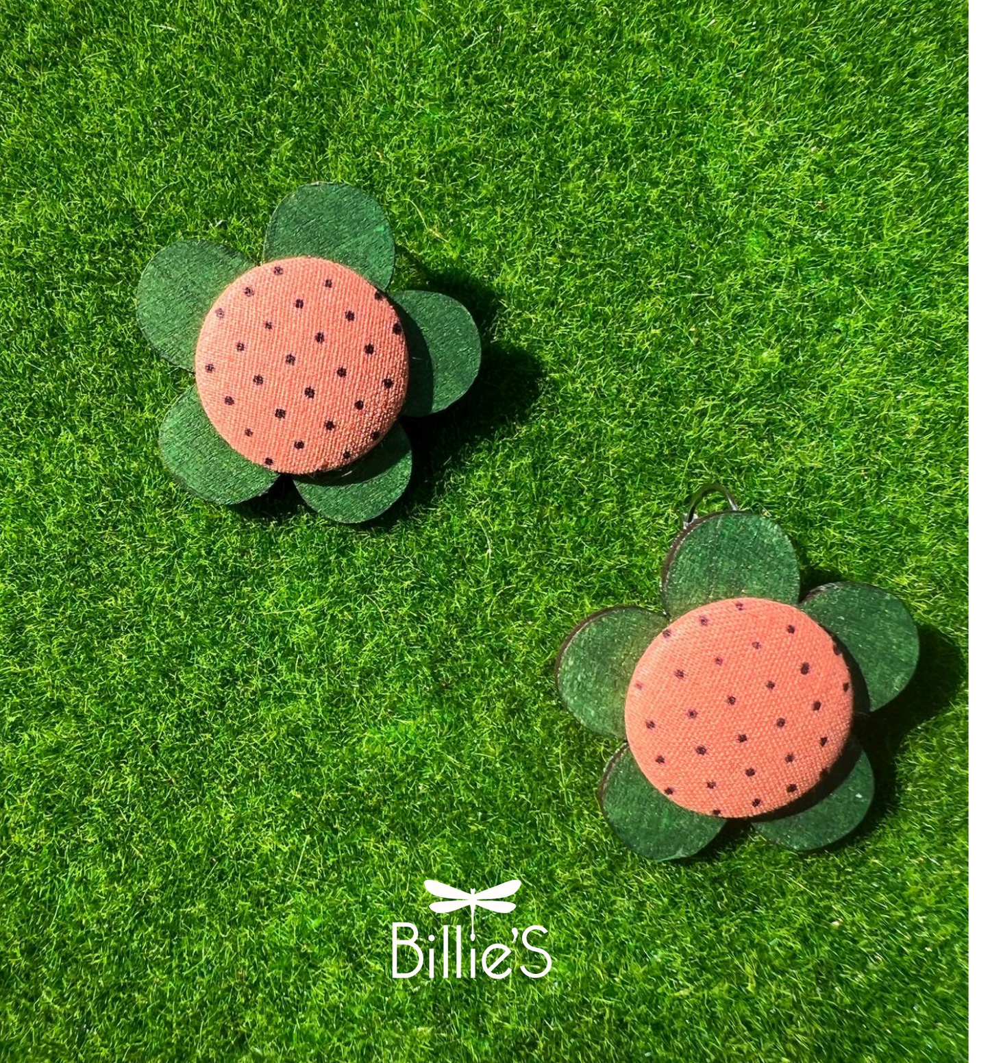 Lison vert et orange