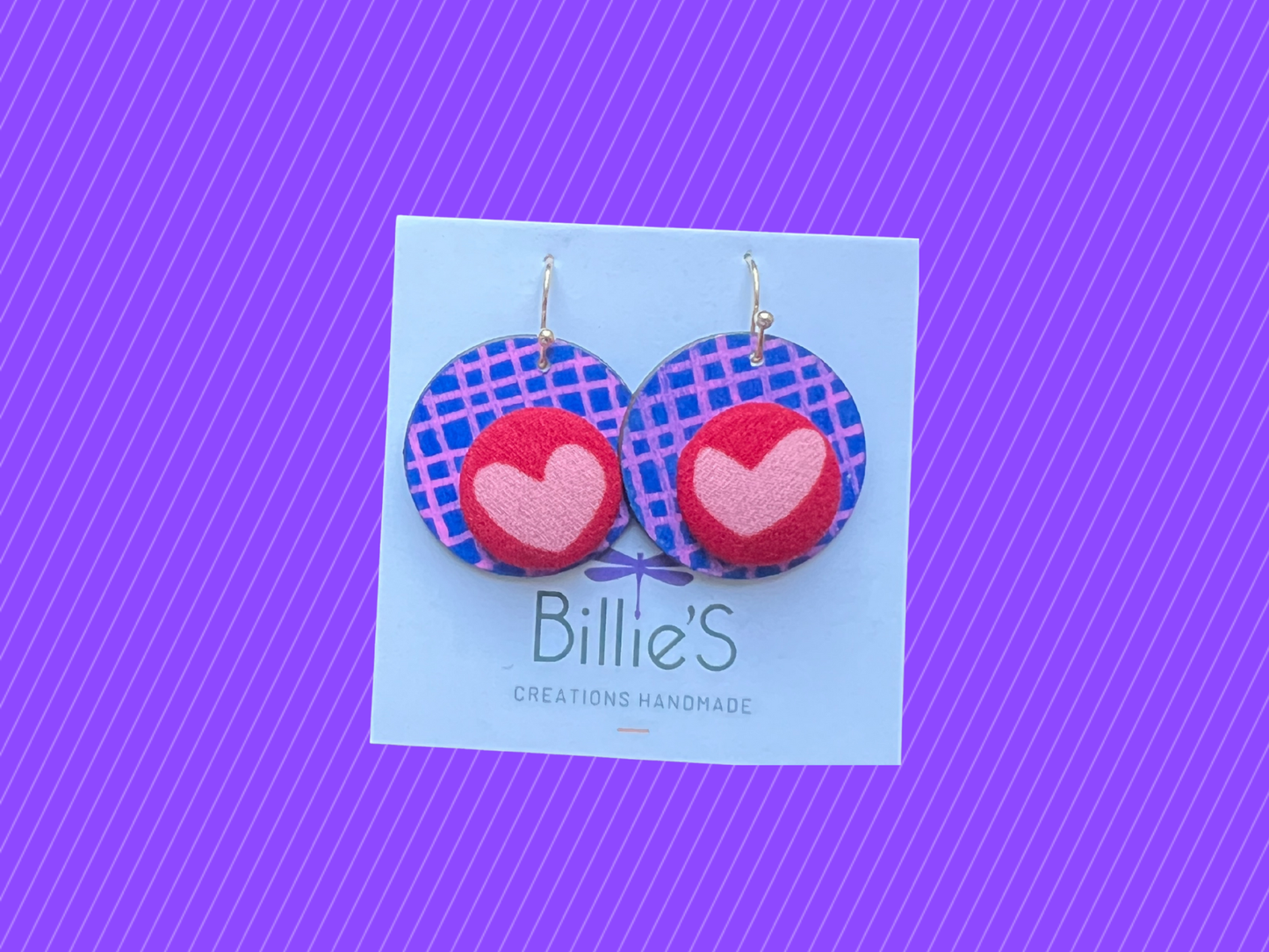 Chapi coeur ❤️ bleu, rose et rouge