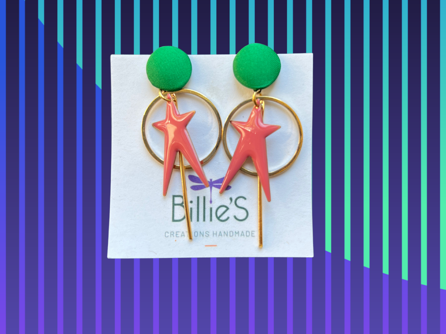 Mariette et sa baguette magique orange et vert