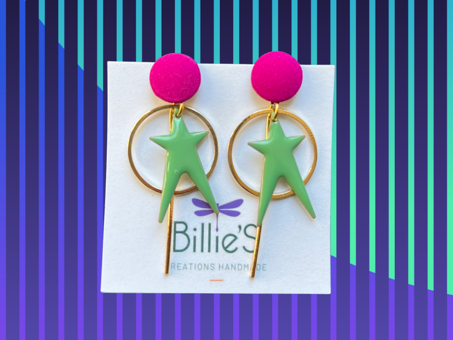 Mariette et sa baguette magique fushia et vert