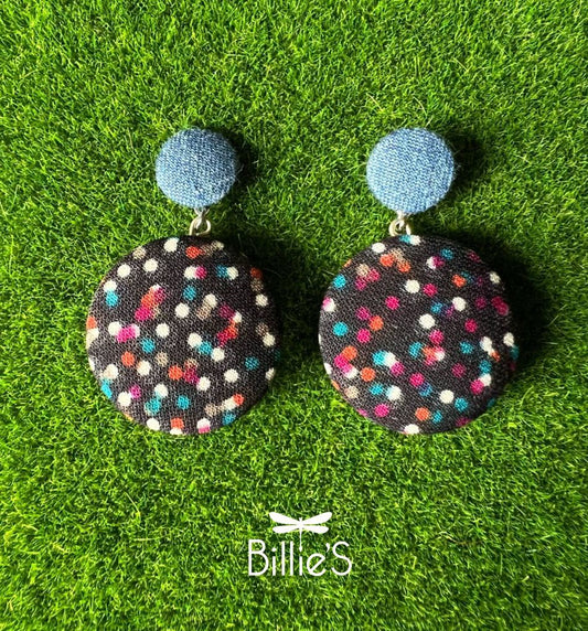 Paulette jean, noir et confettis