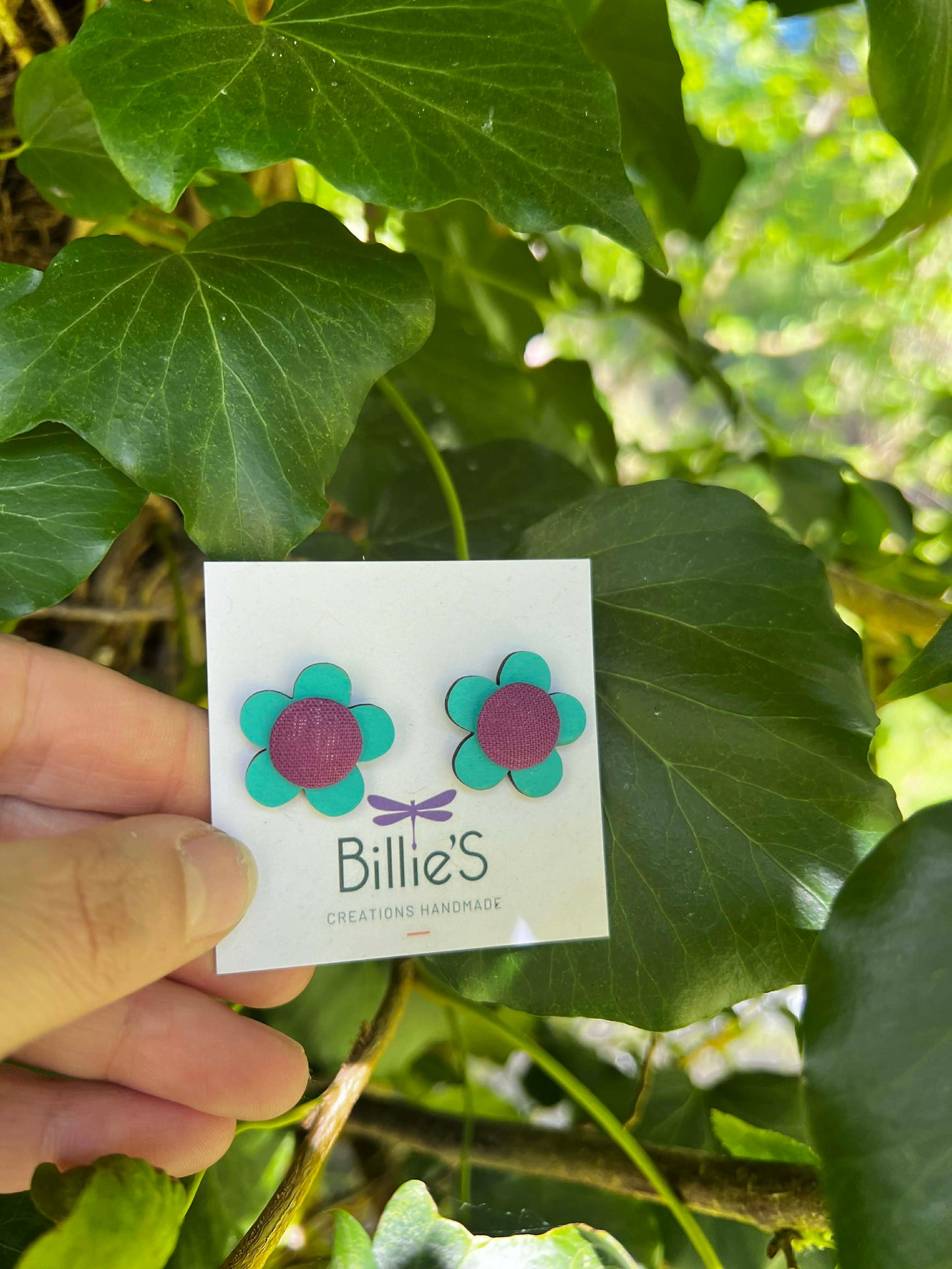 Petite Lison vert et mauve 🪻❇️