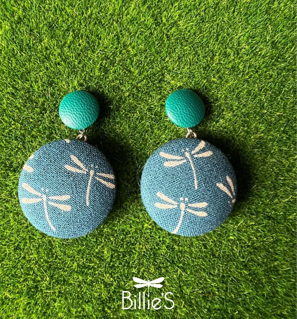 Paulette libellule vert