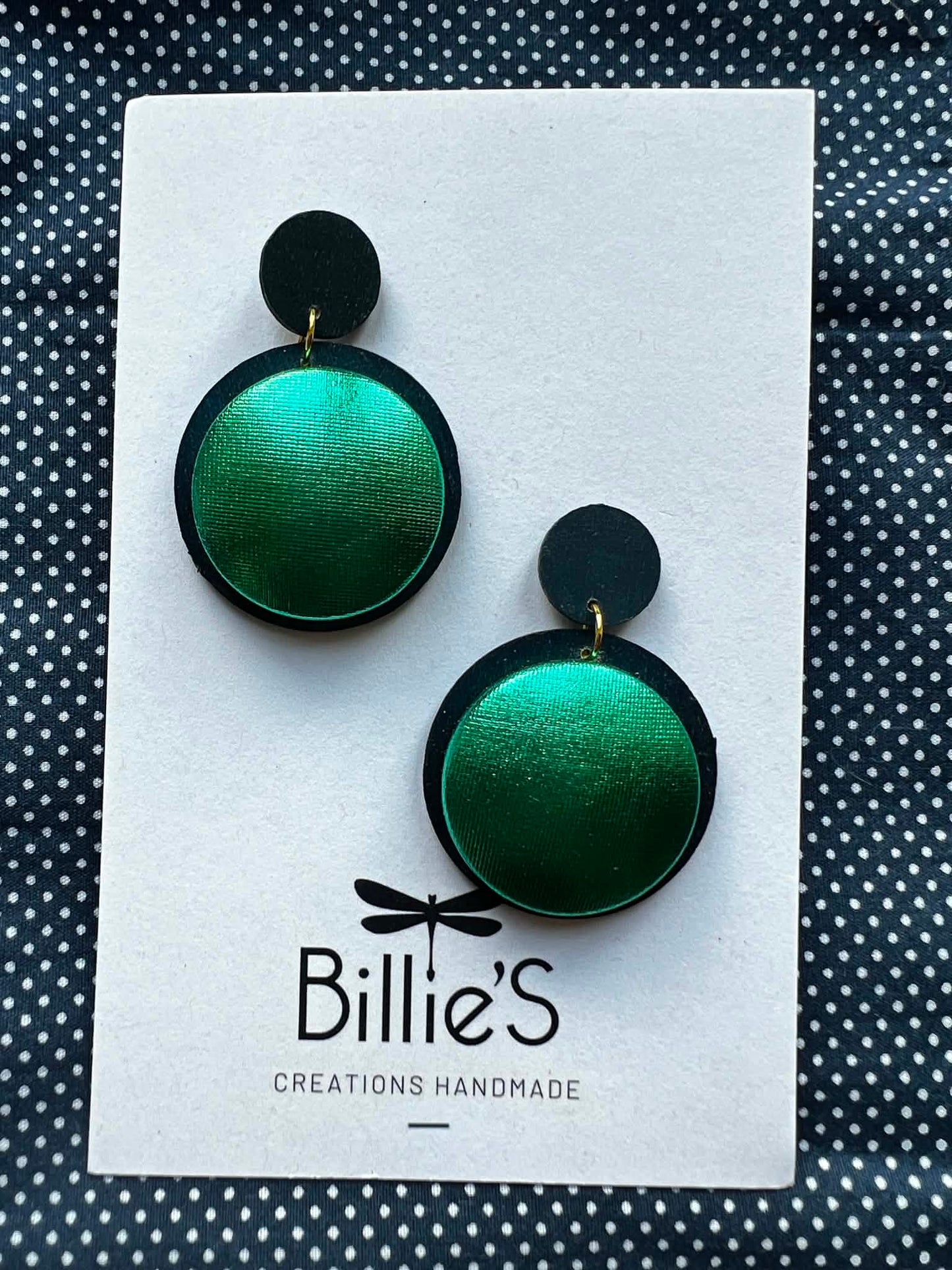 Paulette marine et vert bouteille