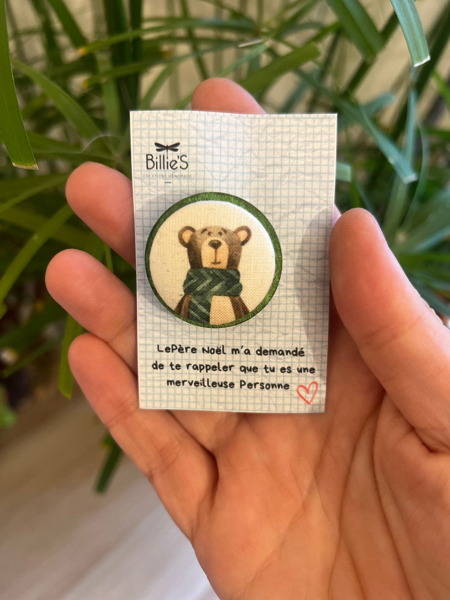 Broche retour en enfance ours